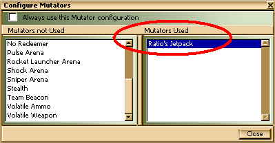 Configure Mutators